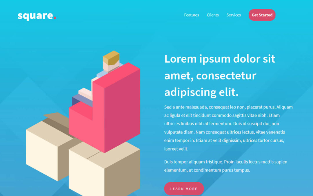 New DIVI Premium Layout #14 – Square