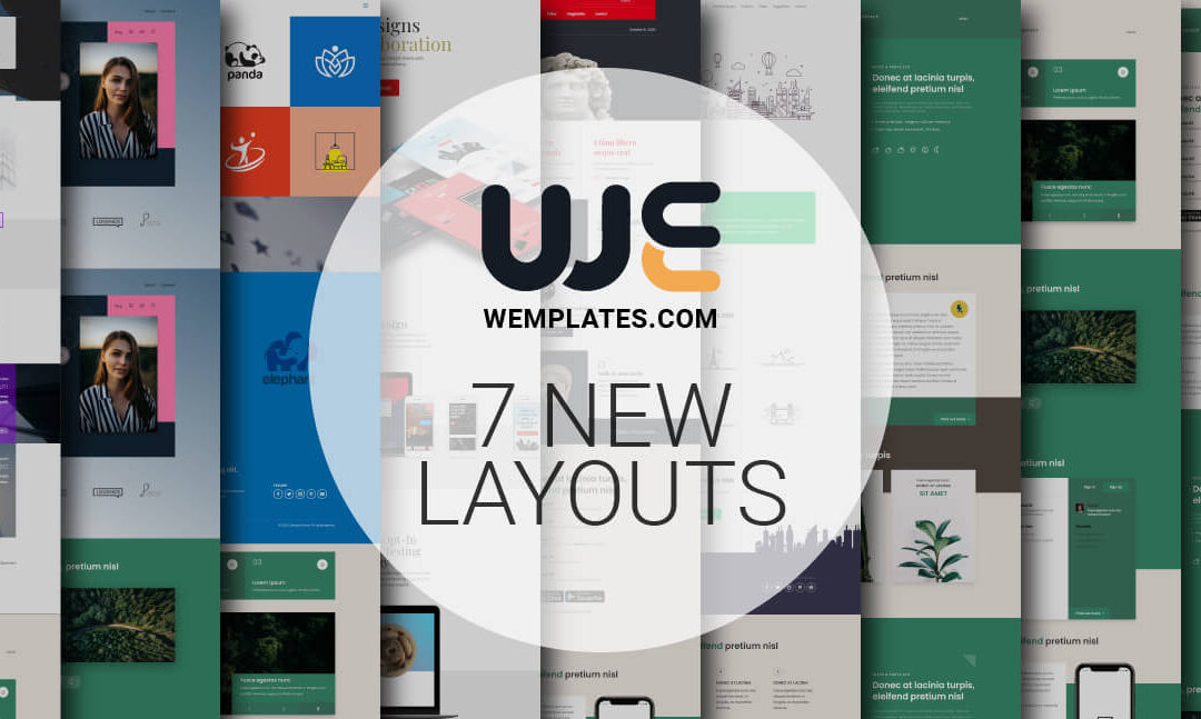 Launched – 7 New DIVI Layouts